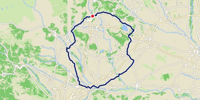 Mappa del percorso Sabato 17 Ottobre 2026