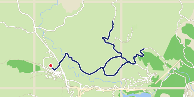 Mappa del percorso Pescolanciano Collemeluccio MTB