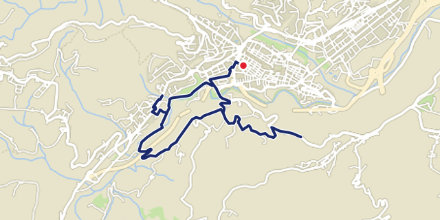 Mappa del percorso Teramo Centro Corsa