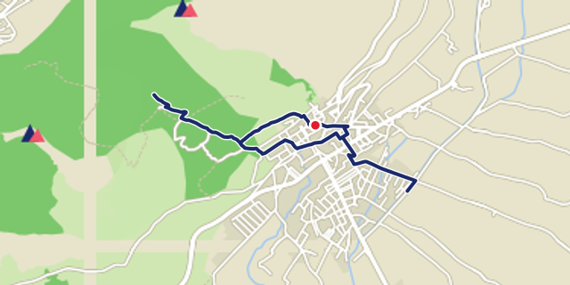 Mappa del percorso Venafro Anfiteatro Corsa