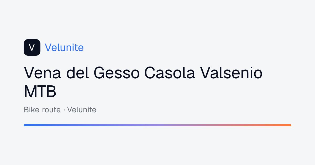 Vena del Gesso Casola Valsenio MTB: mappa, distanza e dislivello del percorso