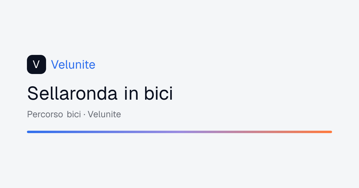 Sellaronda in bici: mappa, distanza e dislivello del percorso