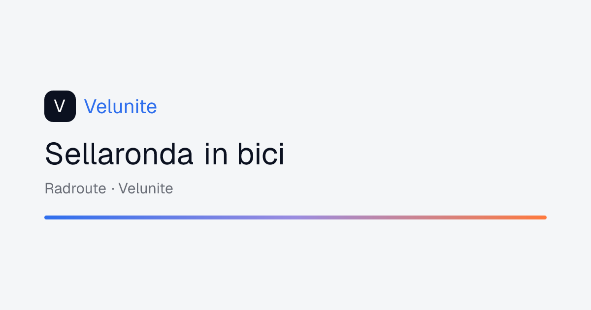 Sellaronda in bici: mappa, distanza e dislivello del percorso